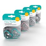 Nanobebe Baby Pacifiers 0-3 Month - Orthodontic, Curves Comfortably with Face Contour, Award Winning for Breastfeeding Babies, 100% Silicone - BPA Free. Perfect Baby Registry Gift 2pk,Grey - Image 8